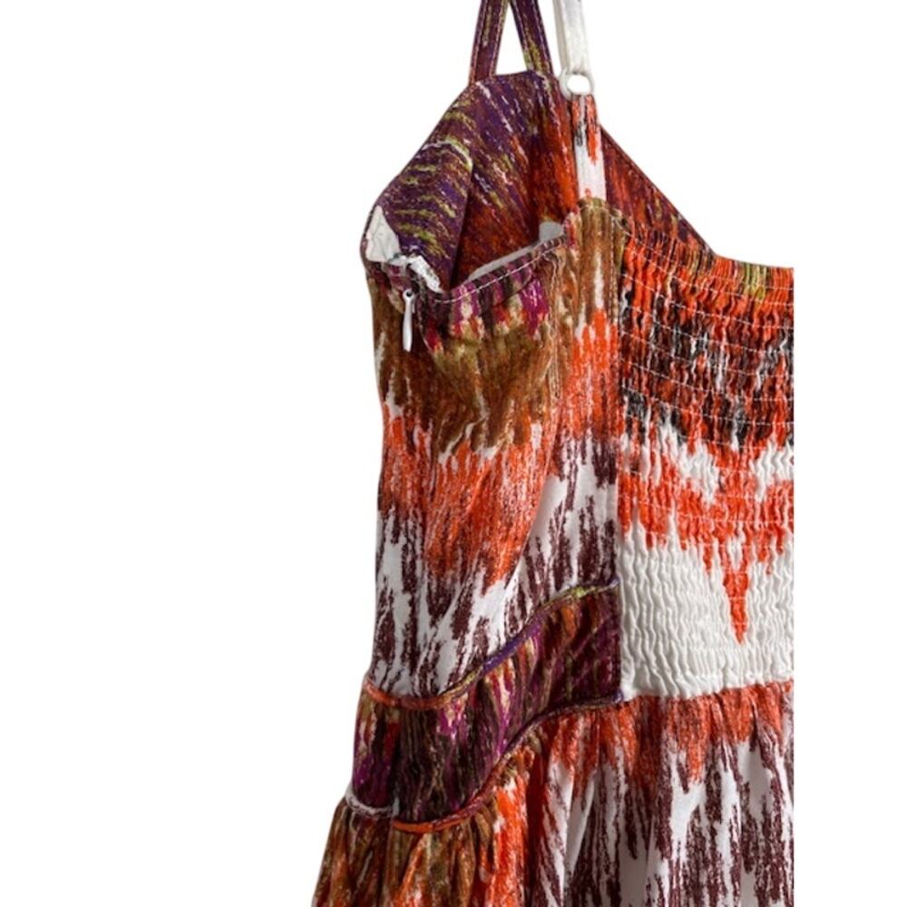 Aryeh-Women's Mini Sundress Fully Lined Zipper on Left Side - Picture 5 of 10